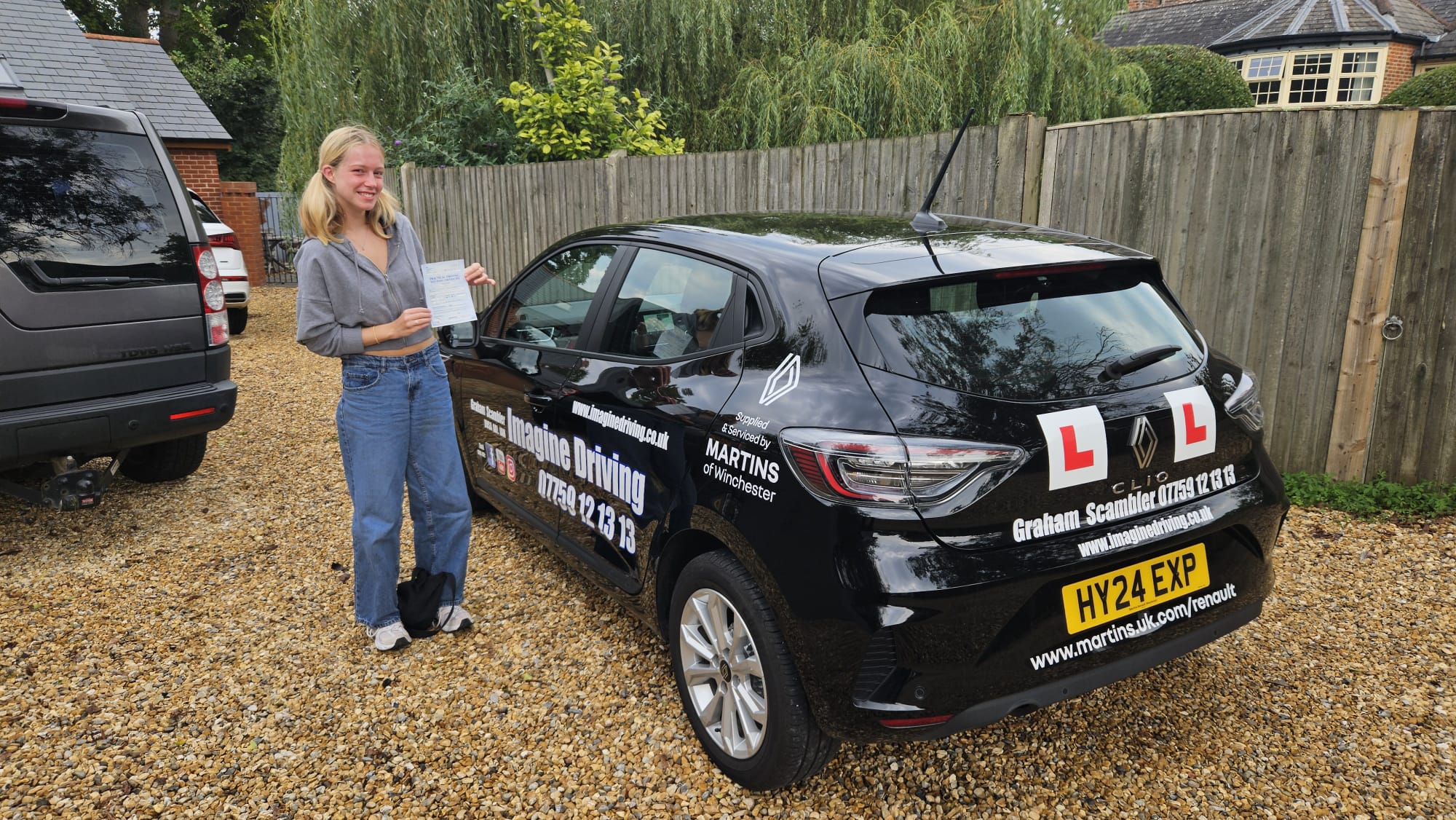 Caragh Taggart passed with ZERO faults!!!!